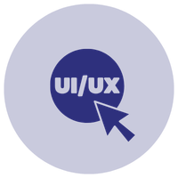 UX UI designer job creating modern website and app user interface design