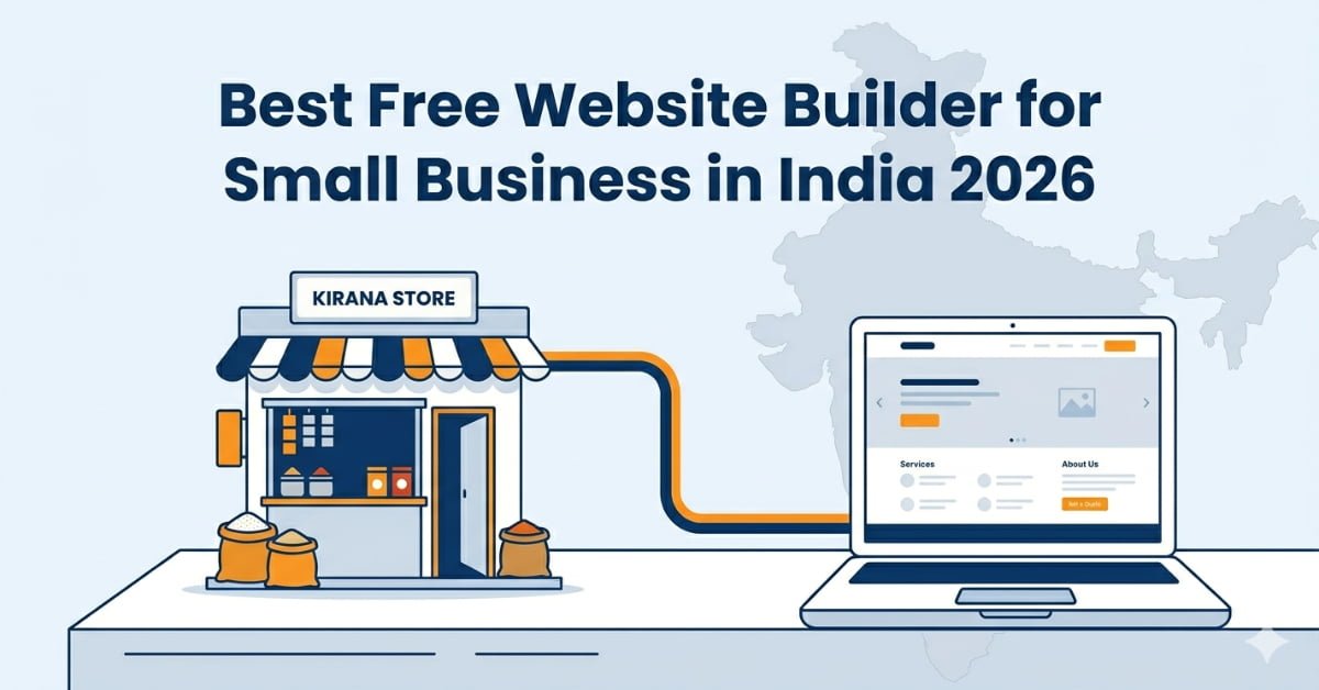 best free website builder for small business in India 2026 top platforms compared
